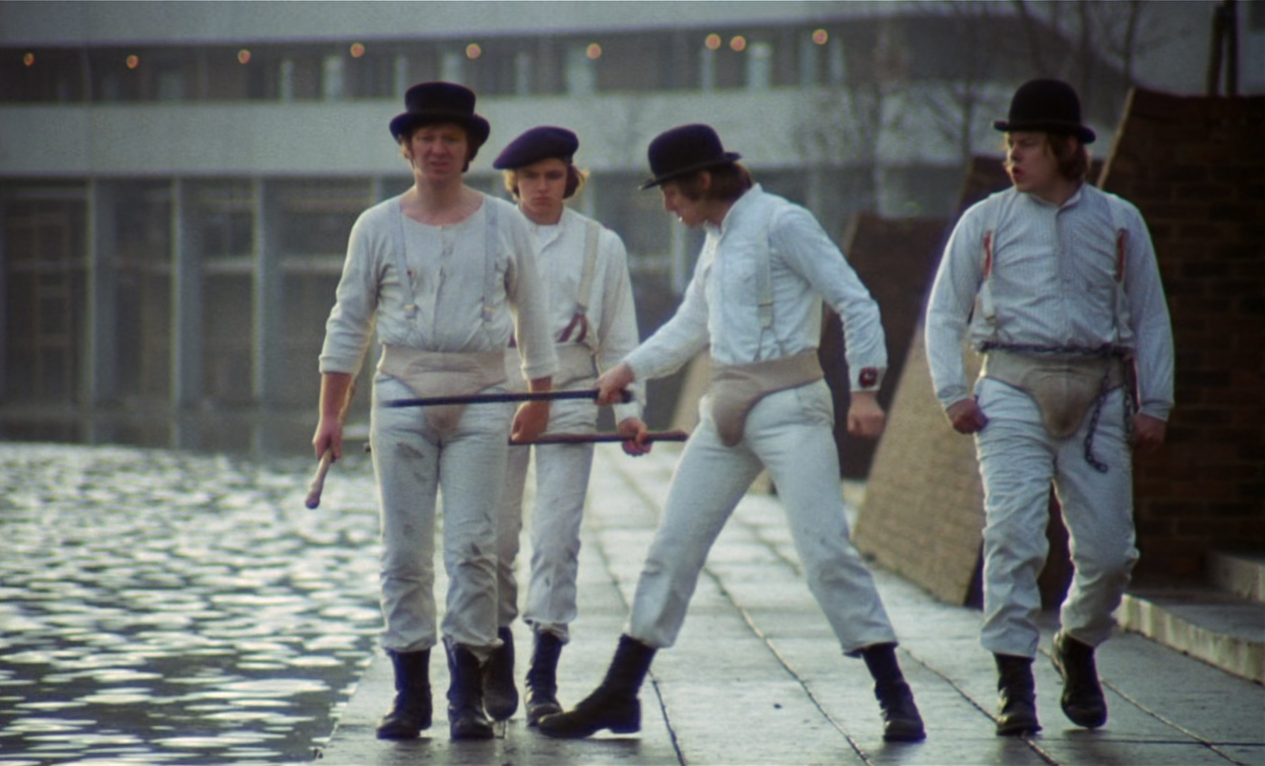 Fotograma de La naranja mecánica